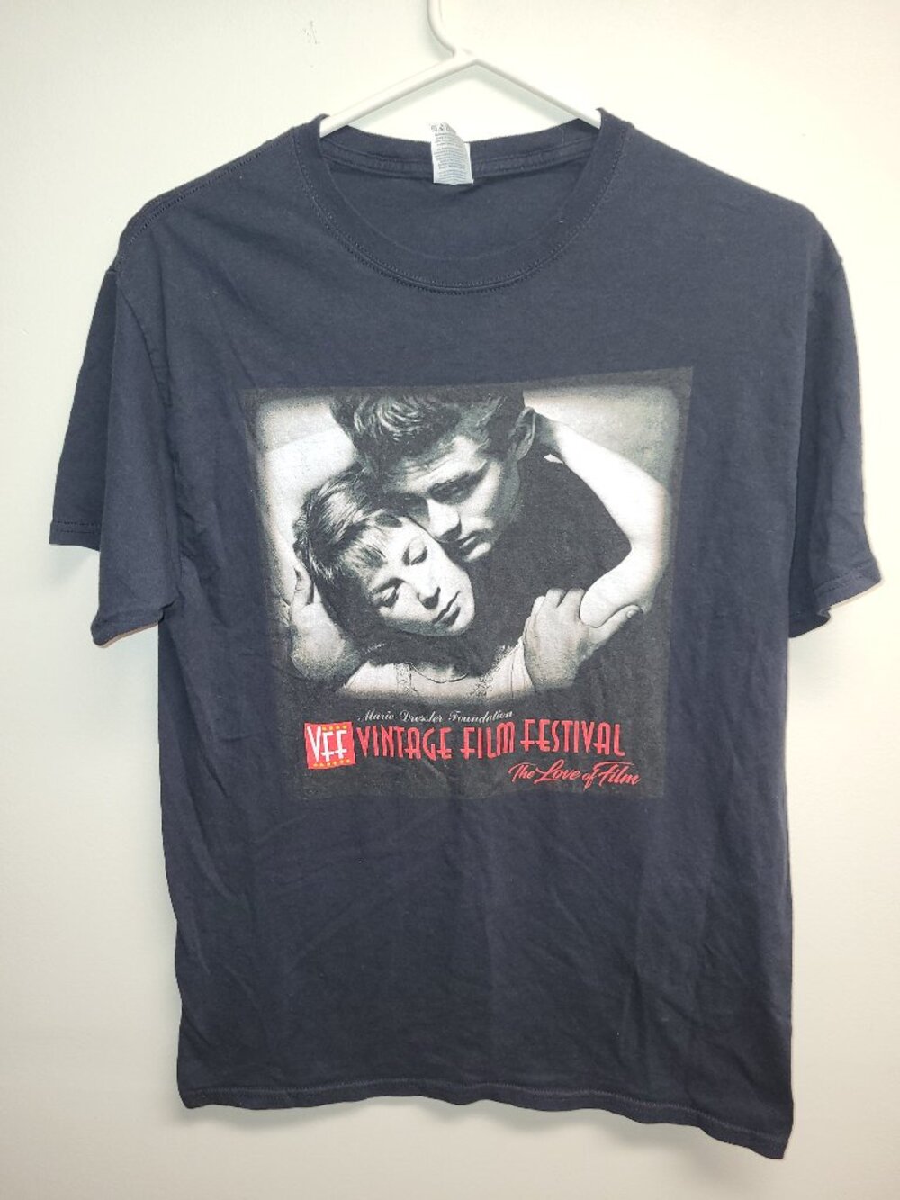 Vintage Marie Dressler Foundation Film Festival Graphic T-Shirt Medium